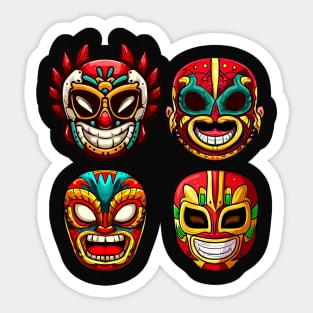 Luchadores Sticker